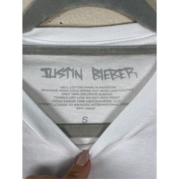 Justin Bieber Graphic Tee Sz S - Picture 3 of 4